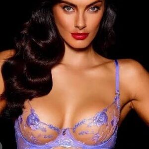 Honey Birdette Whitney Wisteria bra